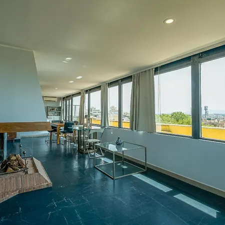Daire Forlanini Loft Trastevere By Casa E Lode - Terrace Panoramic View, Air Conditioning, Wifi *