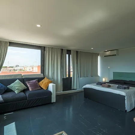 شقة Forlanini Loft Trastevere By Casa E Lode - Terrace Panoramic View, Air Conditioning, Wifi *