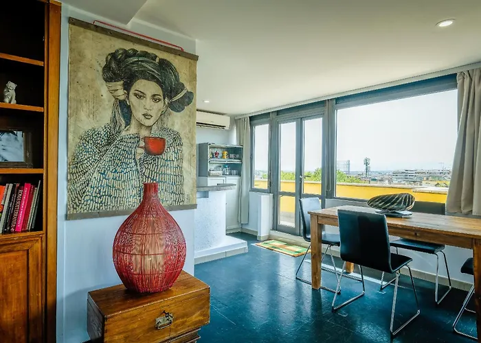 Forlanini Loft Trastevere By Casa E Lode - Terrace Panoramic View, Air Conditioning, Wifi * רומא
