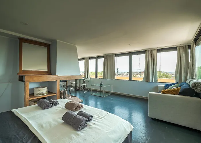Forlanini Loft Trastevere By Casa E Lode - Terrace Panoramic View, Air Conditioning, Wifi דירה *